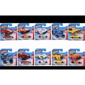 Hot Wheels Then And Now Set of 10 1:64 Scale Vehicles for & Collectors (S...